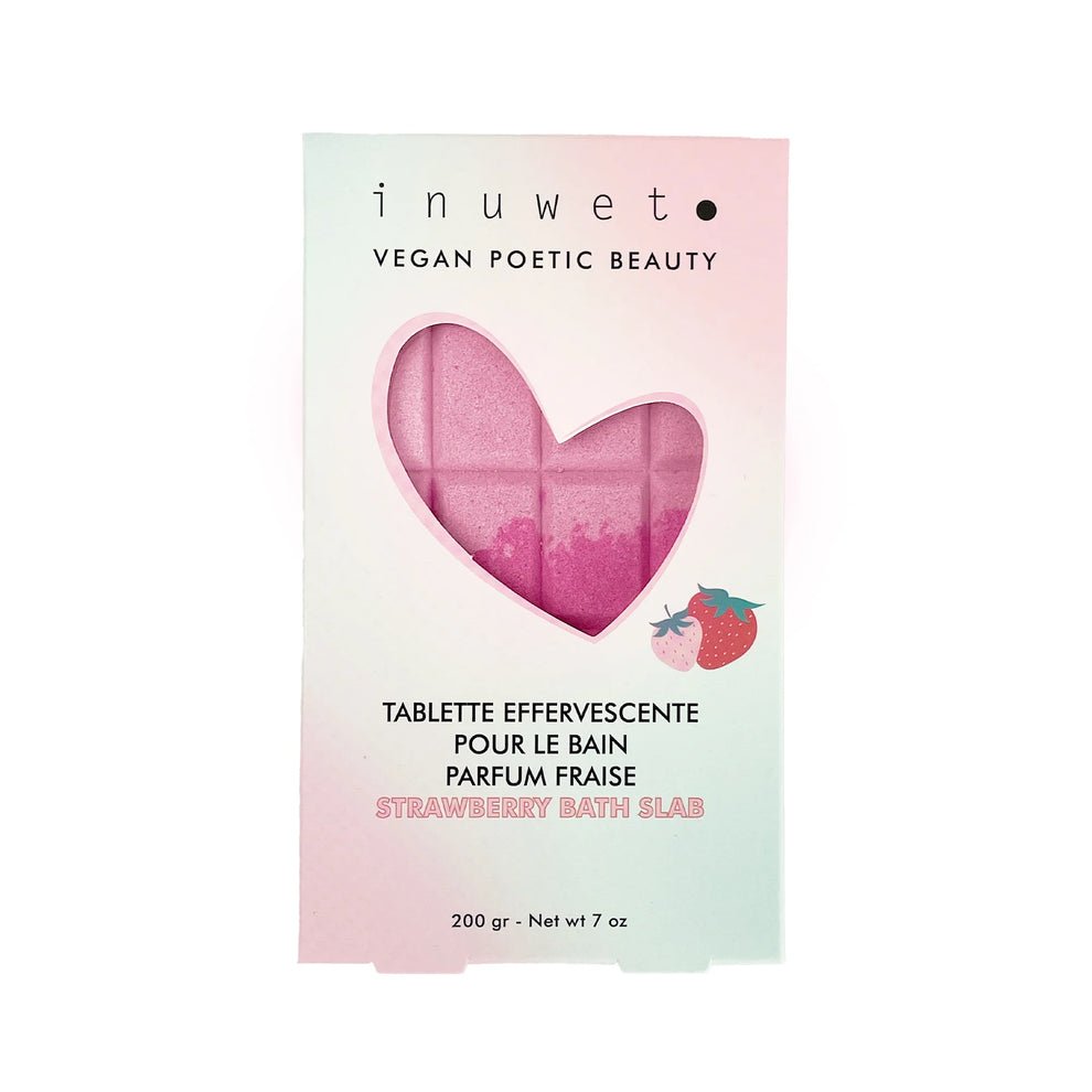 Inuwet Bath Slab - Strawberry - Princess and the Pea Boutique