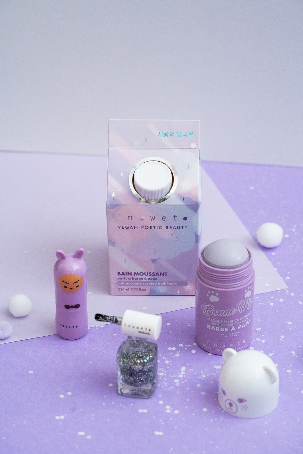 Inuwet Bubble bath - Cotton Candy - Princess and the Pea Boutique