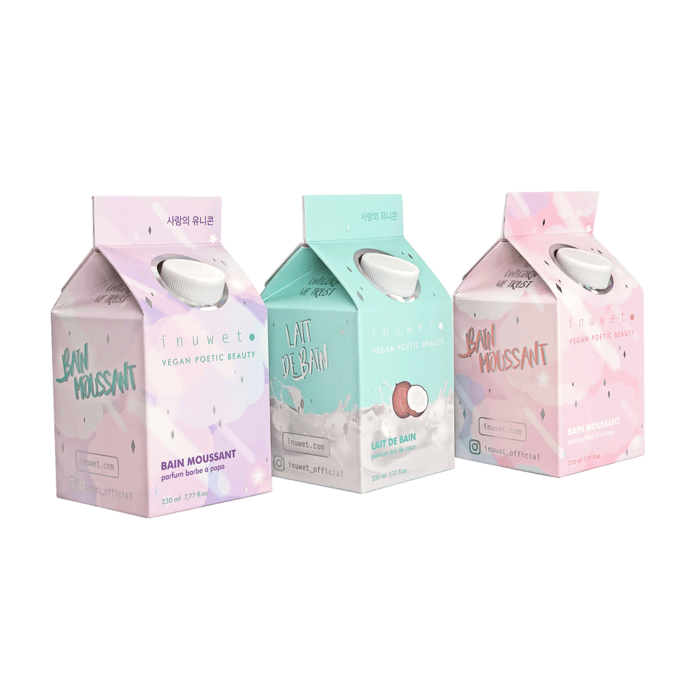 Inuwet Bubble Bath - Orange Flowers - Princess and the Pea Boutique