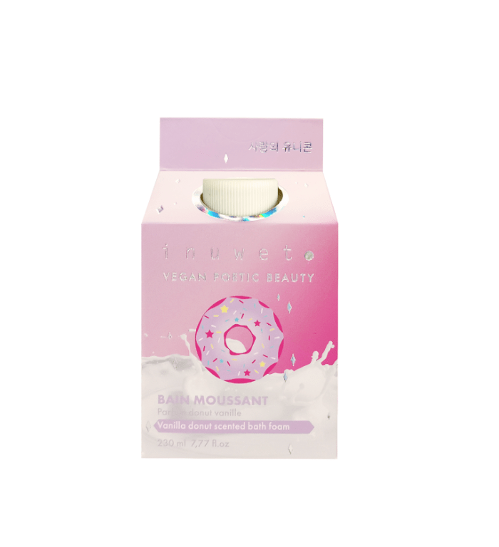 Inuwet Bubble Bath - Vanilla Donut - Princess and the Pea Boutique