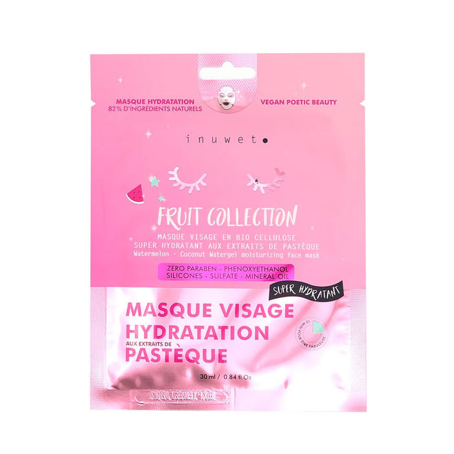 Inuwet Fruit Moisturizing Mask - Watermelon - Princess and the Pea Boutique