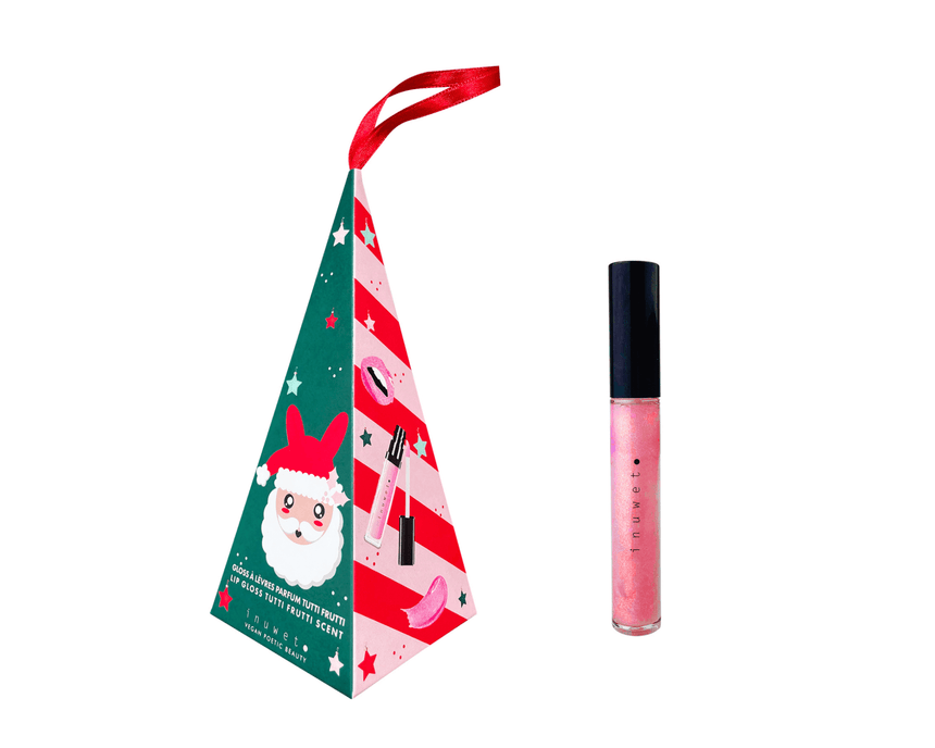 Inuwet Santa Ornament - Tutti Frutti Lip Gloss - Princess and the Pea Boutique