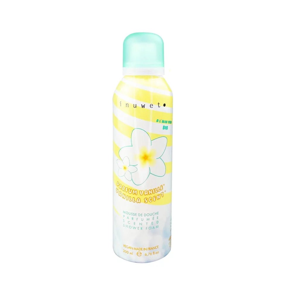 Inuwet Vanilla shower foam - 200ml - Princess and the Pea Boutique
