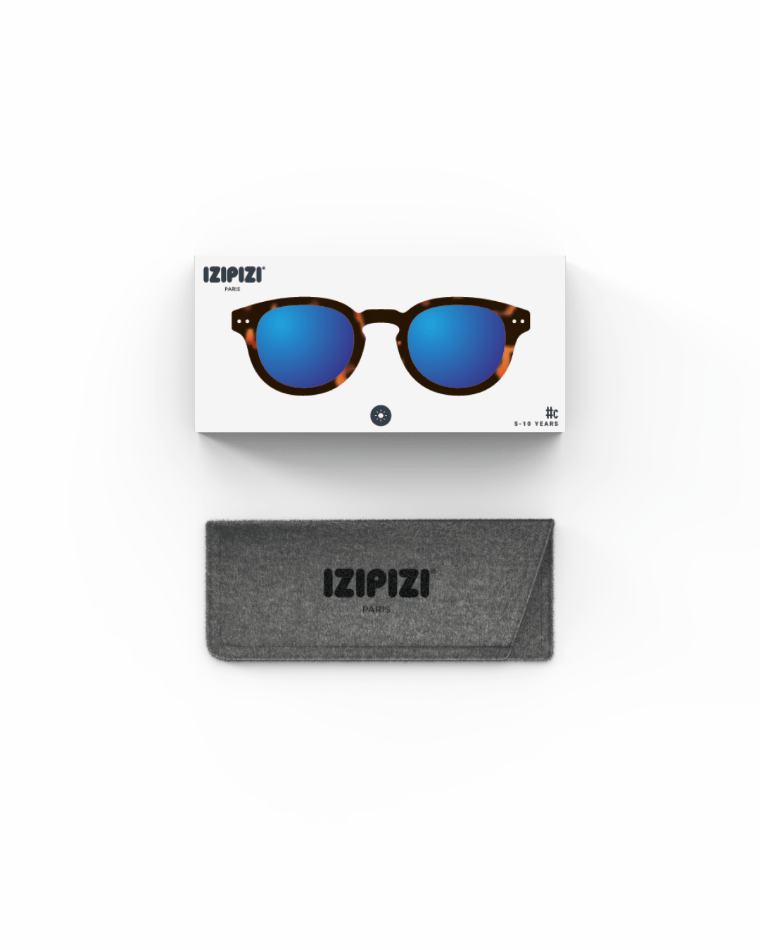 IZIPIZI Junior Sunglasses C - Tortoise Mirror - Princess and the Pea Boutique