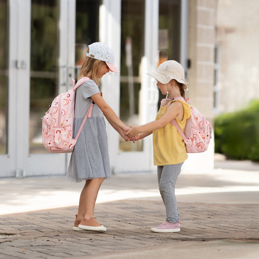 Jan N Jul Kids Backpacks - Pink Rainbow - Princess and the Pea Boutique
