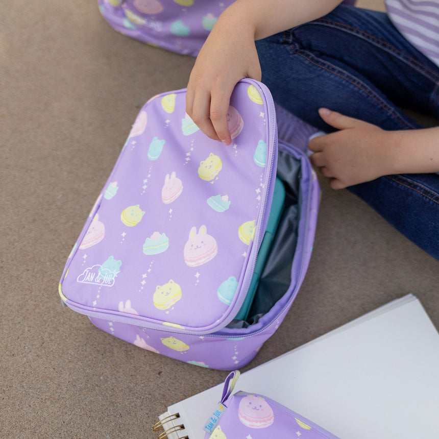 Jan N Jul Kids Lunch Bag - Macarons - Princess and the Pea Boutique