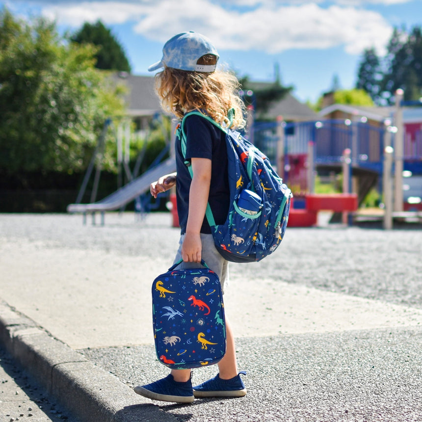 Jan N Jul Kids Lunch Bag - Space Dinos - Princess and the Pea Boutique