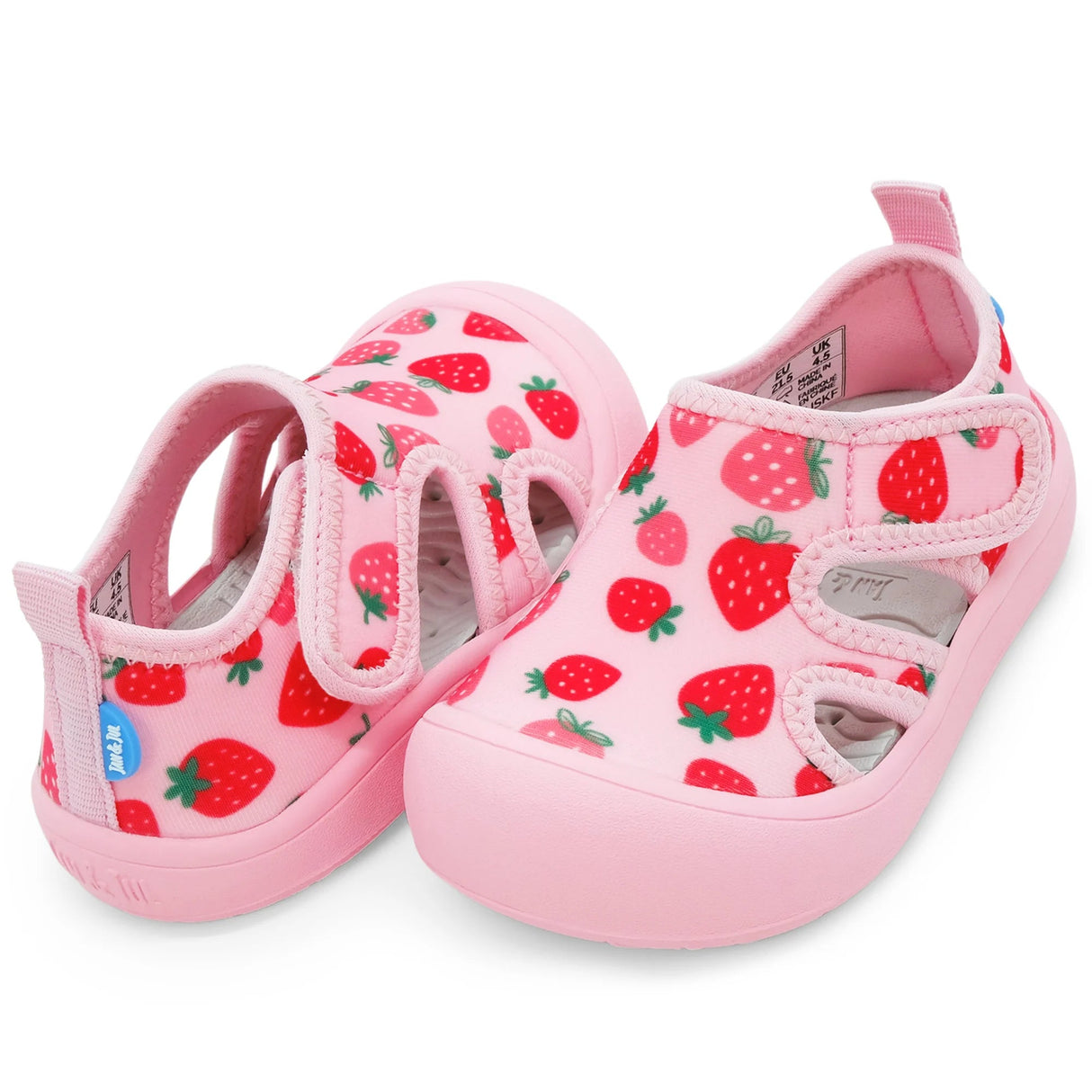 Jan N Jul Kids Sunny Breeze Sandals - Pink Strawberry - Princess and the Pea Boutique