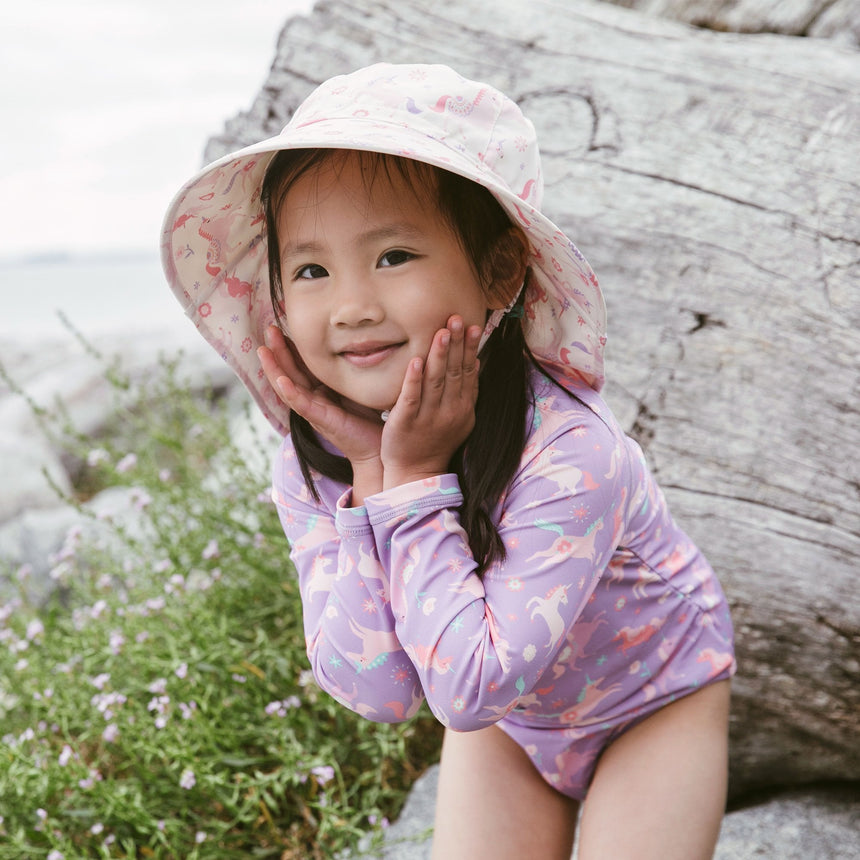 Jan N Jul Kids Water Repellent Xplorer Hats - Unicorn - Princess and the Pea Boutique
