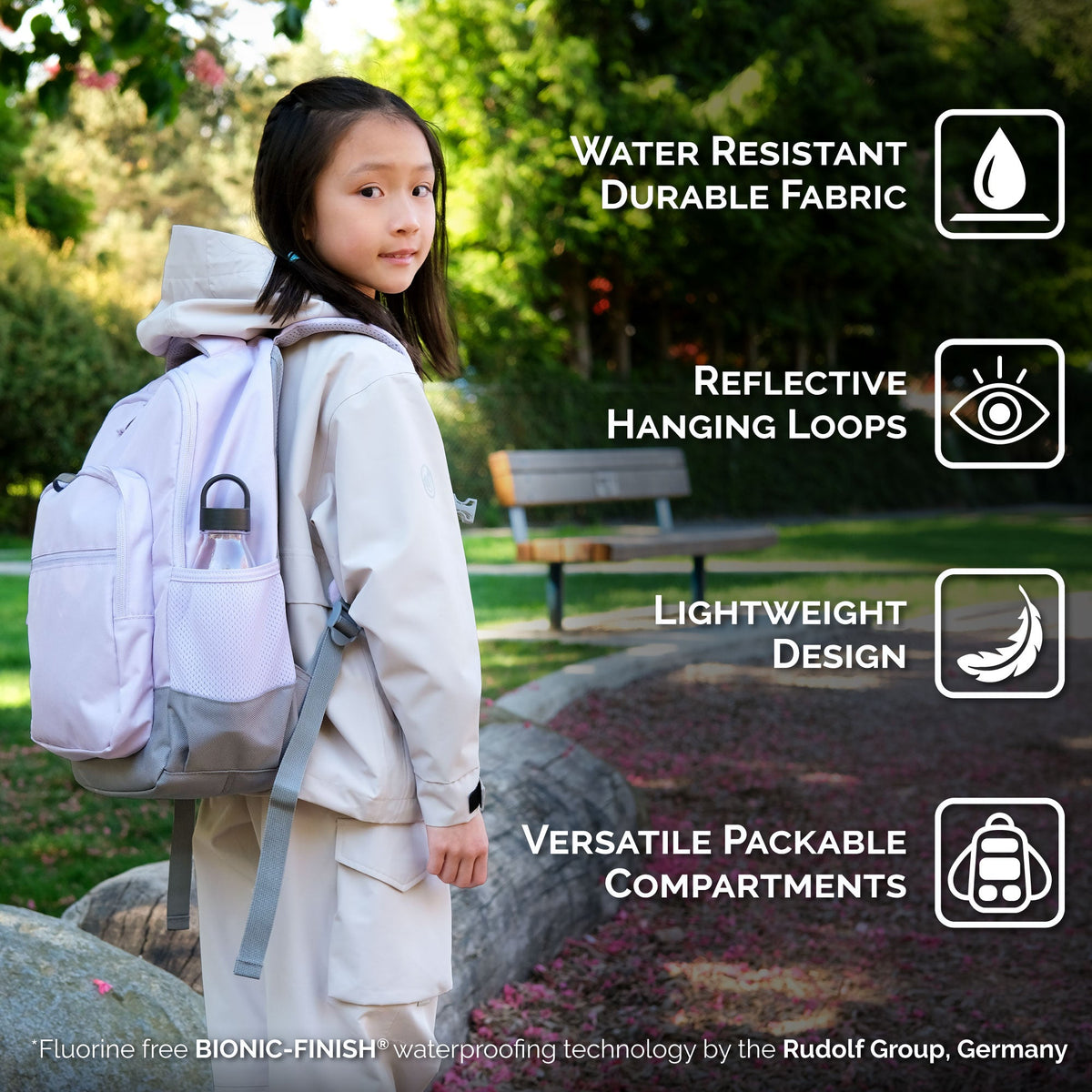 Jan N Jul Youth Backpacks - Lilac - Princess and the Pea Boutique
