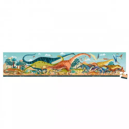 Janod 100 Piece Children’s Jigsaw Puzzle PANORAMIC DINO - Princess and the Pea Boutique
