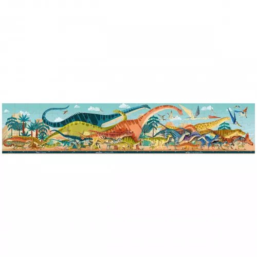 Janod 100 Piece Children’s Jigsaw Puzzle PANORAMIC DINO - Princess and the Pea Boutique