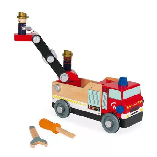 Janod Brico'kids Fire Engine - Princess and the Pea Boutique