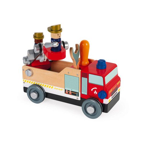 Janod Brico'kids Fire Engine - Princess and the Pea Boutique