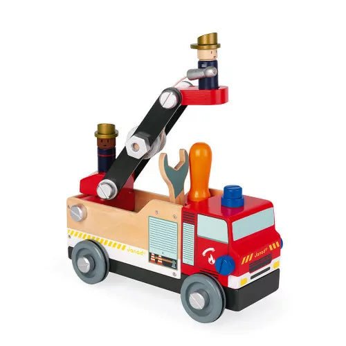 Janod Brico'kids Fire Engine - Princess and the Pea Boutique