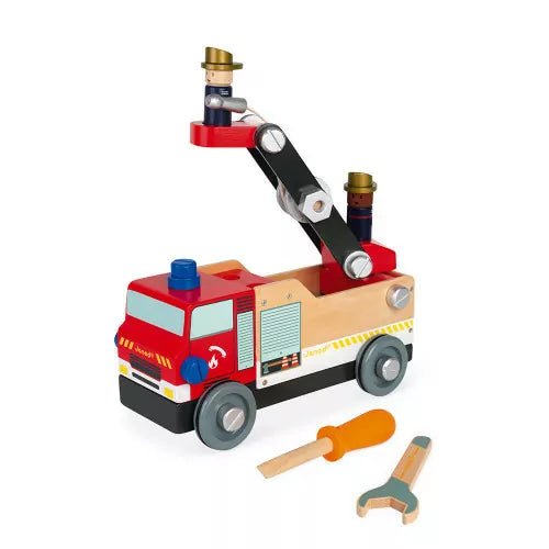 Janod Brico'kids Fire Engine - Princess and the Pea Boutique