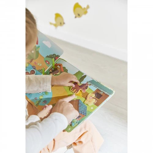 Janod Farm Busy Book - Princess and the Pea Boutique