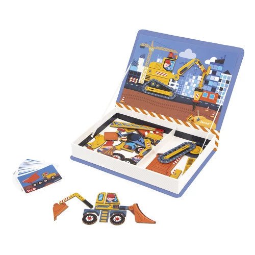 Janod Magnetibook - Construction - Princess and the Pea Boutique