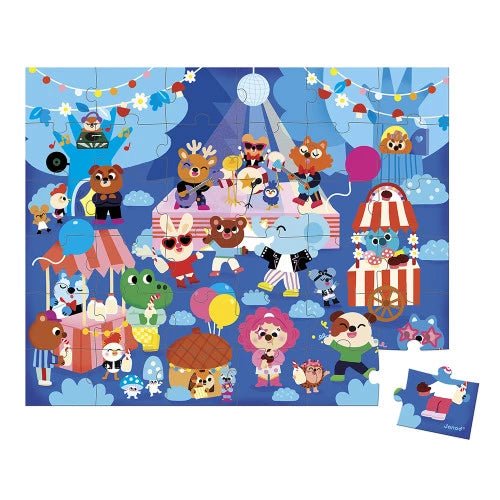 Janod Puzzle PARTY TIME - 36 PCS - Princess and the Pea Boutique