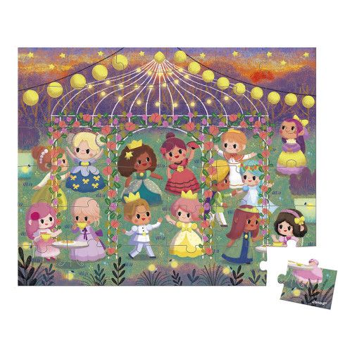 Janod Puzzle Princesses - 36 pcs - Princess and the Pea Boutique