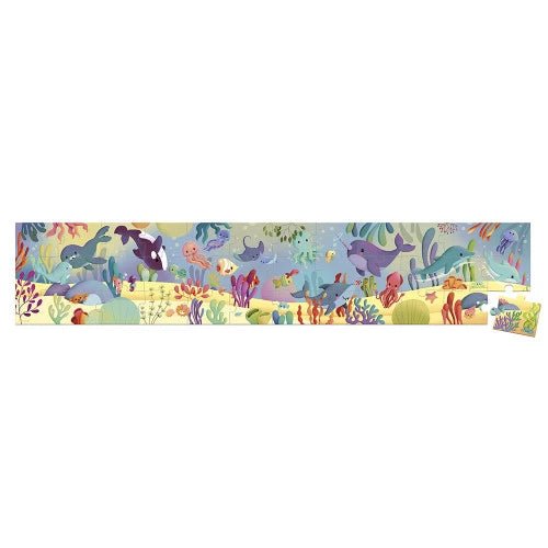 Janod Sea Animals Frieze Puzzle 36 pieces - Princess and the Pea Boutique