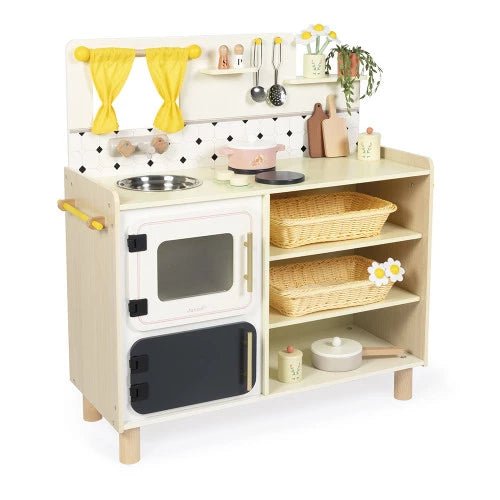 Janod Shiny Grandma large wooden kitchen - Princess and the Pea Boutique