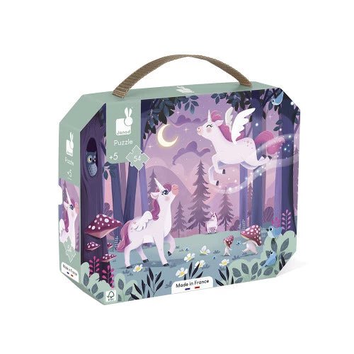Janod Unicorn Puzzle 54pcs - Princess and the Pea Boutique