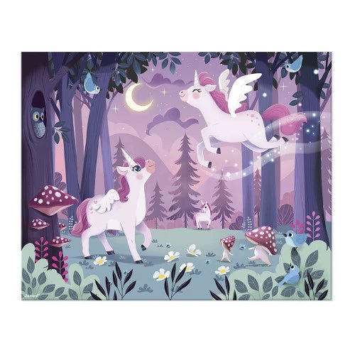 Janod Unicorn Puzzle 54pcs - Princess and the Pea Boutique