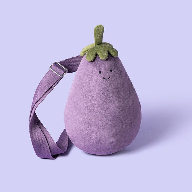 Jellycat Amuseables Aubergine Bum Bag - Princess and the Pea Boutique