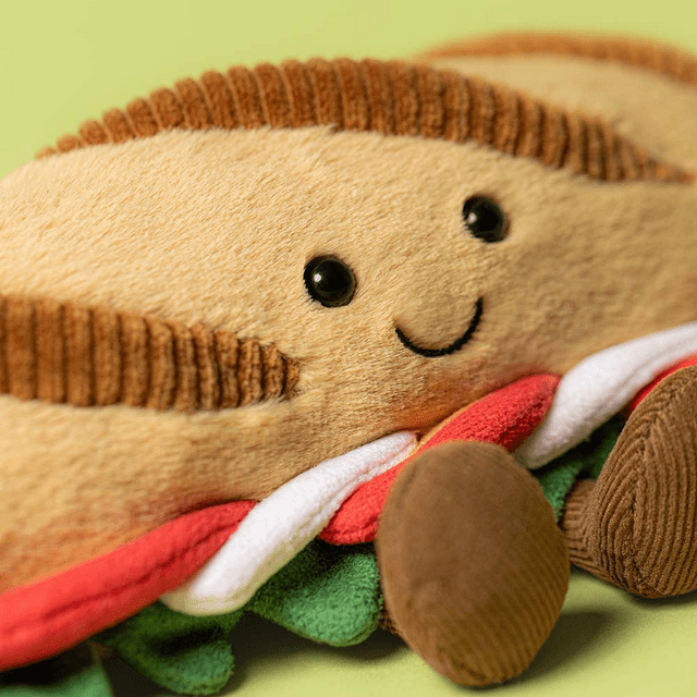 Jellycat Amuseables Caprese Baguette - Princess and the Pea Boutique