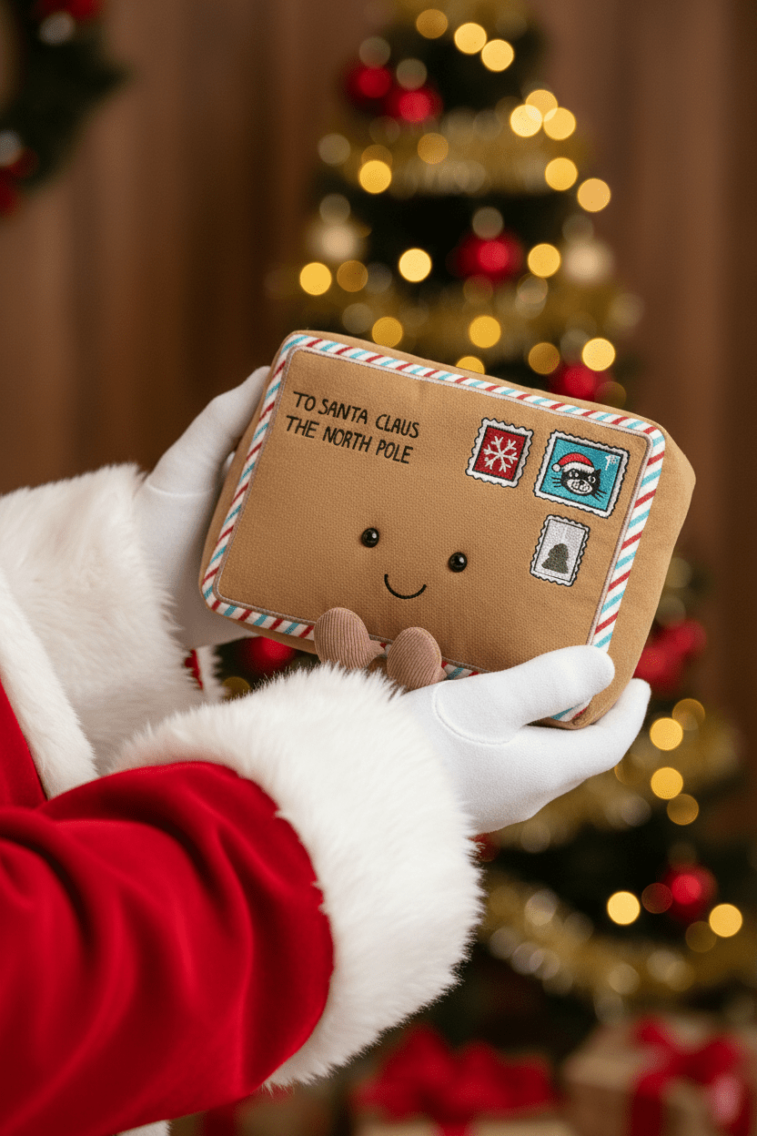 Jellycat Amuseables Letter To Santa - Princess and the Pea Boutique