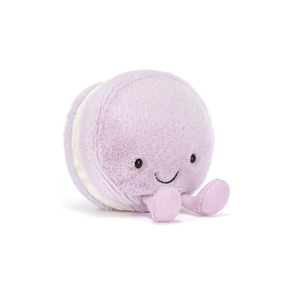 Jellycat Amuseables May Macaron (Lavender) - Princess and the Pea Boutique