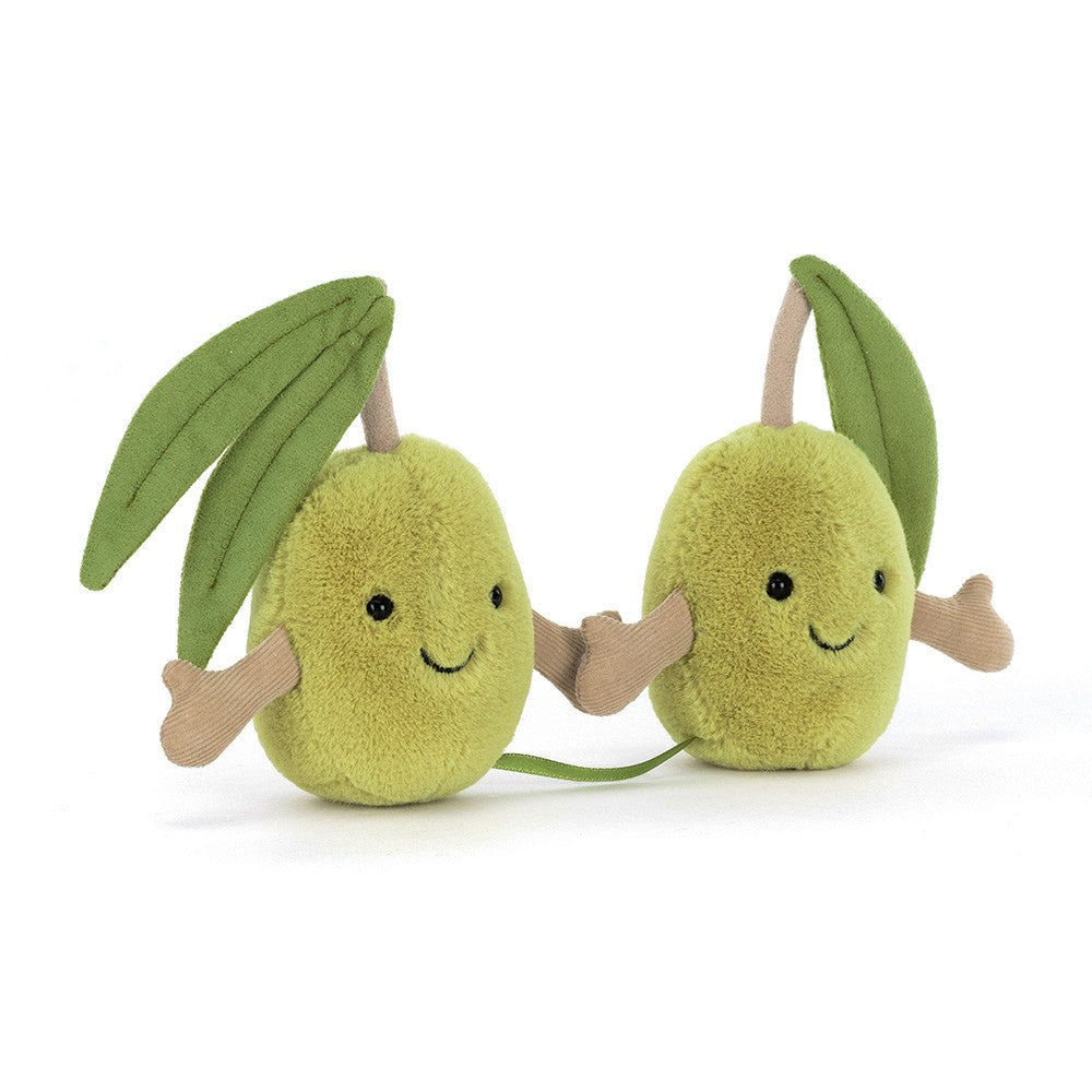 Jellycat Amuseables Pair of Olives - Princess and the Pea Boutique