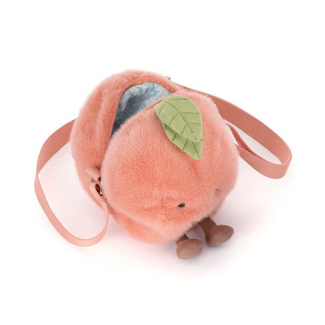 Jellycat Amuseables Peach Shoulder Bag - Princess and the Pea Boutique
