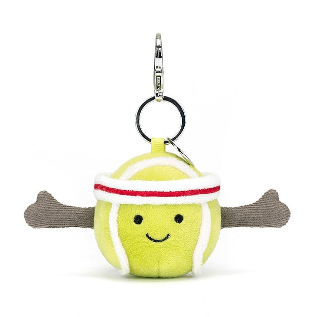 Jellycat Amuseables Sports Tennis Bag Charm - Princess and the Pea Boutique