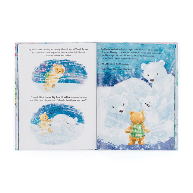 Jellycat Bartholomew Bear and the Snow Giants Book - Princess and the Pea Boutique