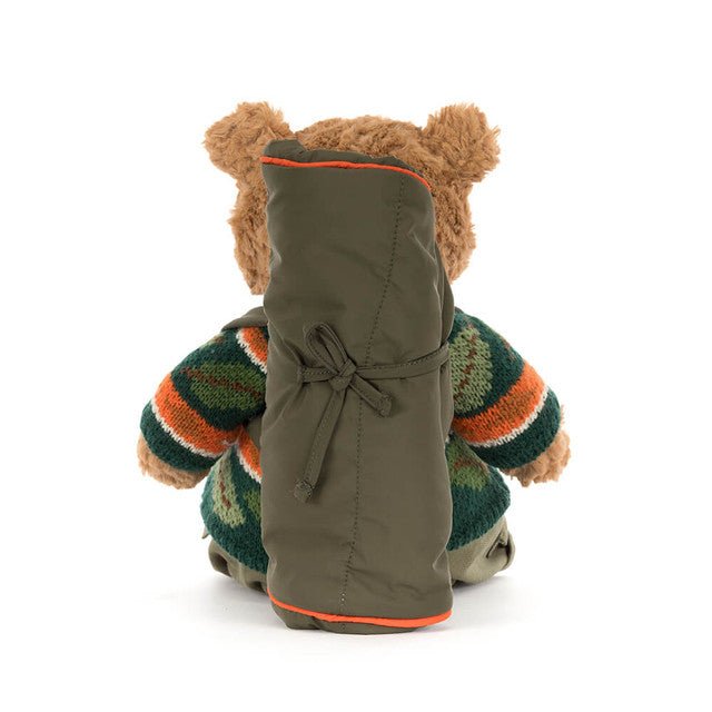 Jellycat Bartholomew Bear Hiking Outfit - Princess and the Pea Boutique