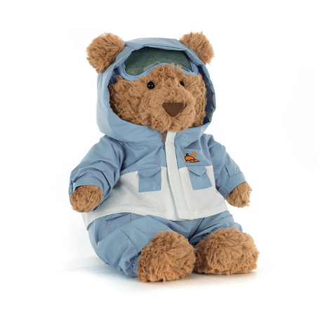 Jellycat Bartholomew Bear 'Snow Suit' - Princess and the Pea Boutique