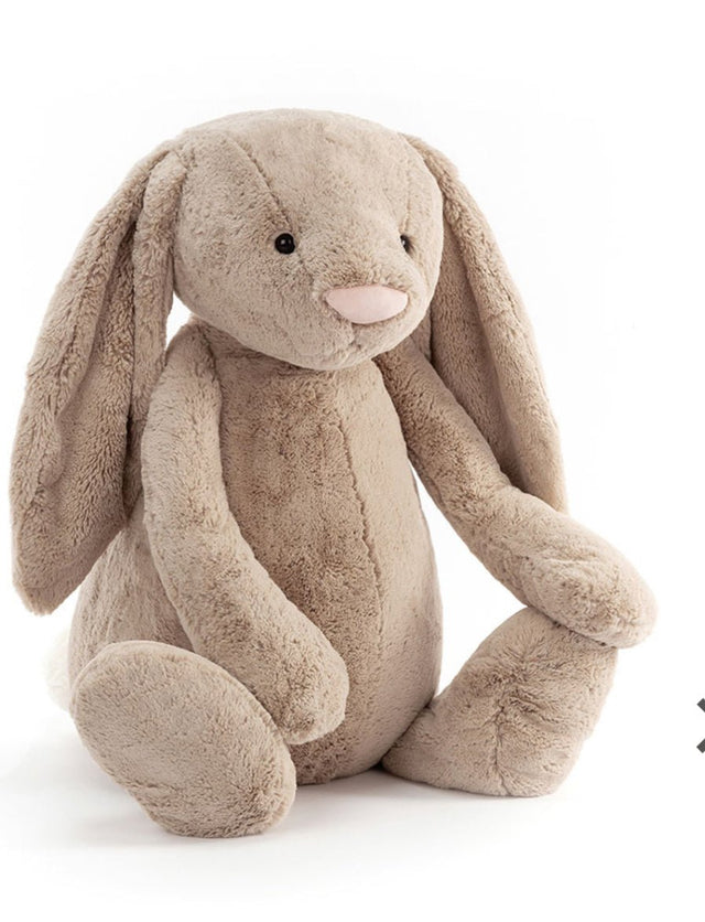 Jellycat Bashful Beige Bunny Giant ( Really Really Big) - Princess and the Pea Boutique