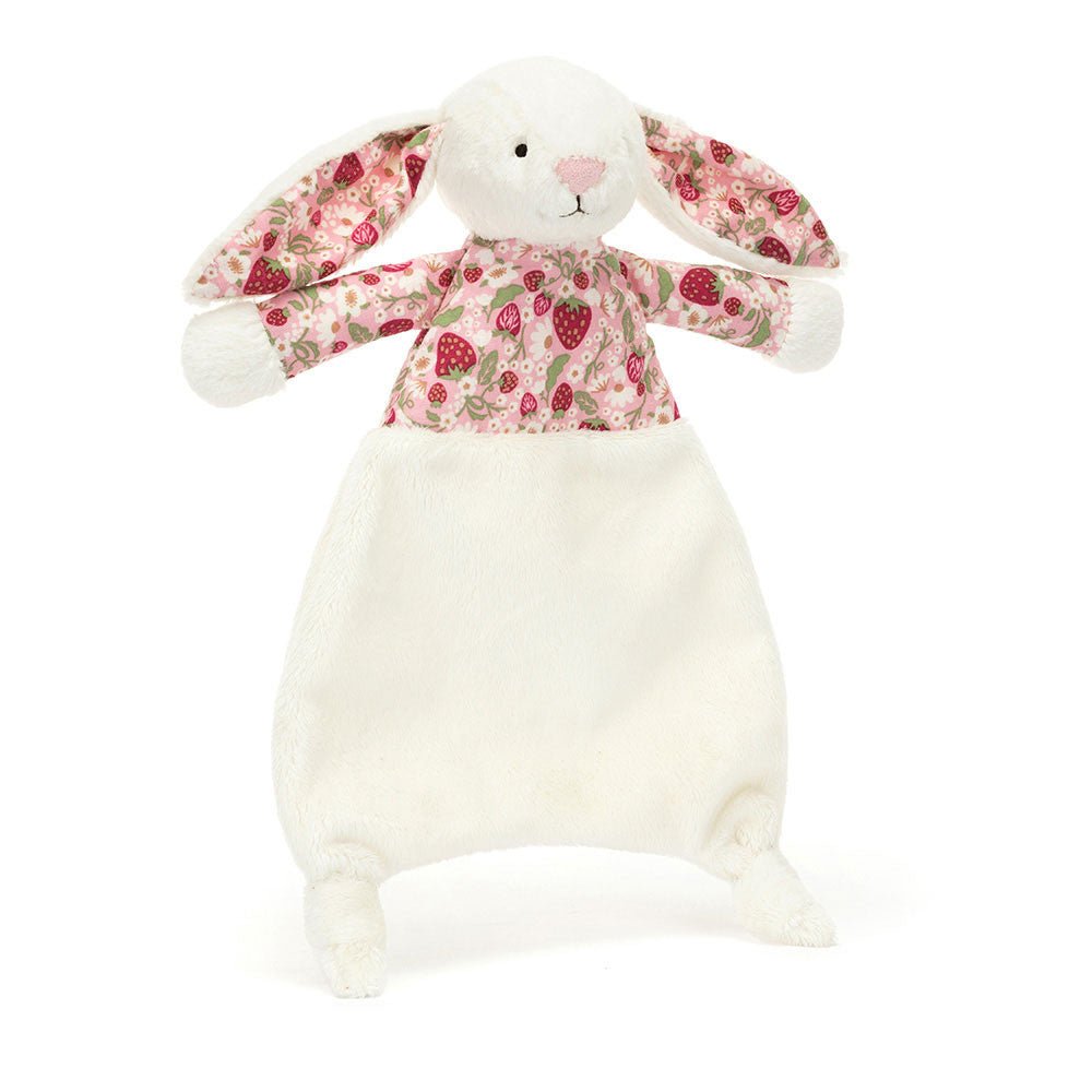 Jellycat Blossom Cream Bunny 'Berry' Comforter - Princess and the Pea Boutique