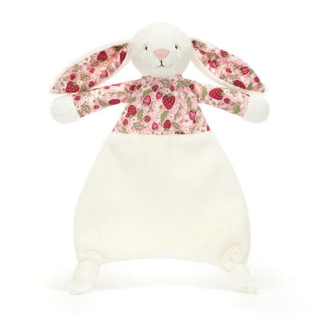 Jellycat Blossom Cream Bunny 'Berry' Comforter - Princess and the Pea Boutique