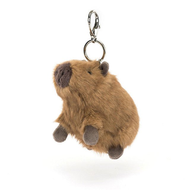 Jellycat Clyde Capybara Bag Charm - Princess and the Pea Boutique
