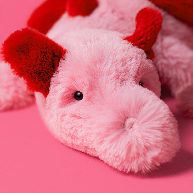 Jellycat Heart Dragon - Princess and the Pea Boutique