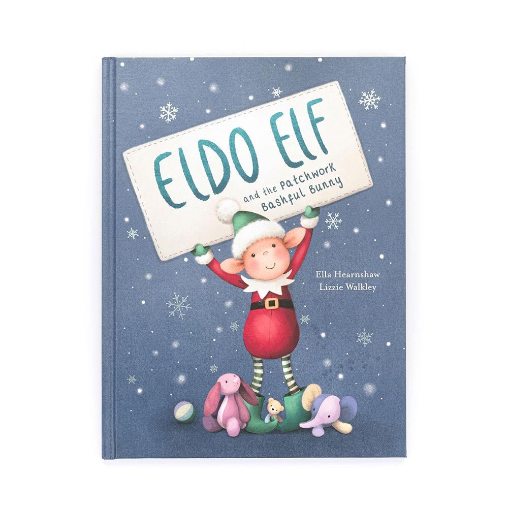 Jellycat Library - Eldo Elf and the Patchwork Bashful Bunny Book - Princess and the Pea Boutique