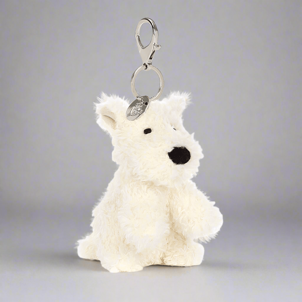 Jellycat Munro Scottie Dog Bag Charm - Princess and the Pea Boutique