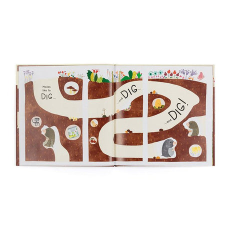 Jellycat Muswell Mole and the Buried Treasure Book - Princess and the Pea Boutique