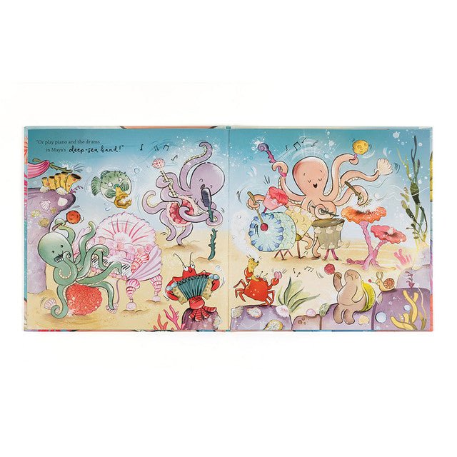 Jellycat Odell's Amazing Arms Book - Princess and the Pea Boutique