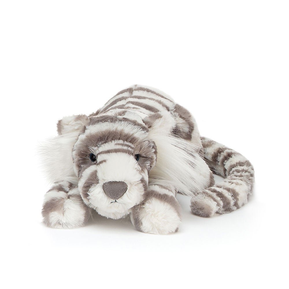 Jellycat Sacha Snow Tiger Little - Princess and the Pea Boutique