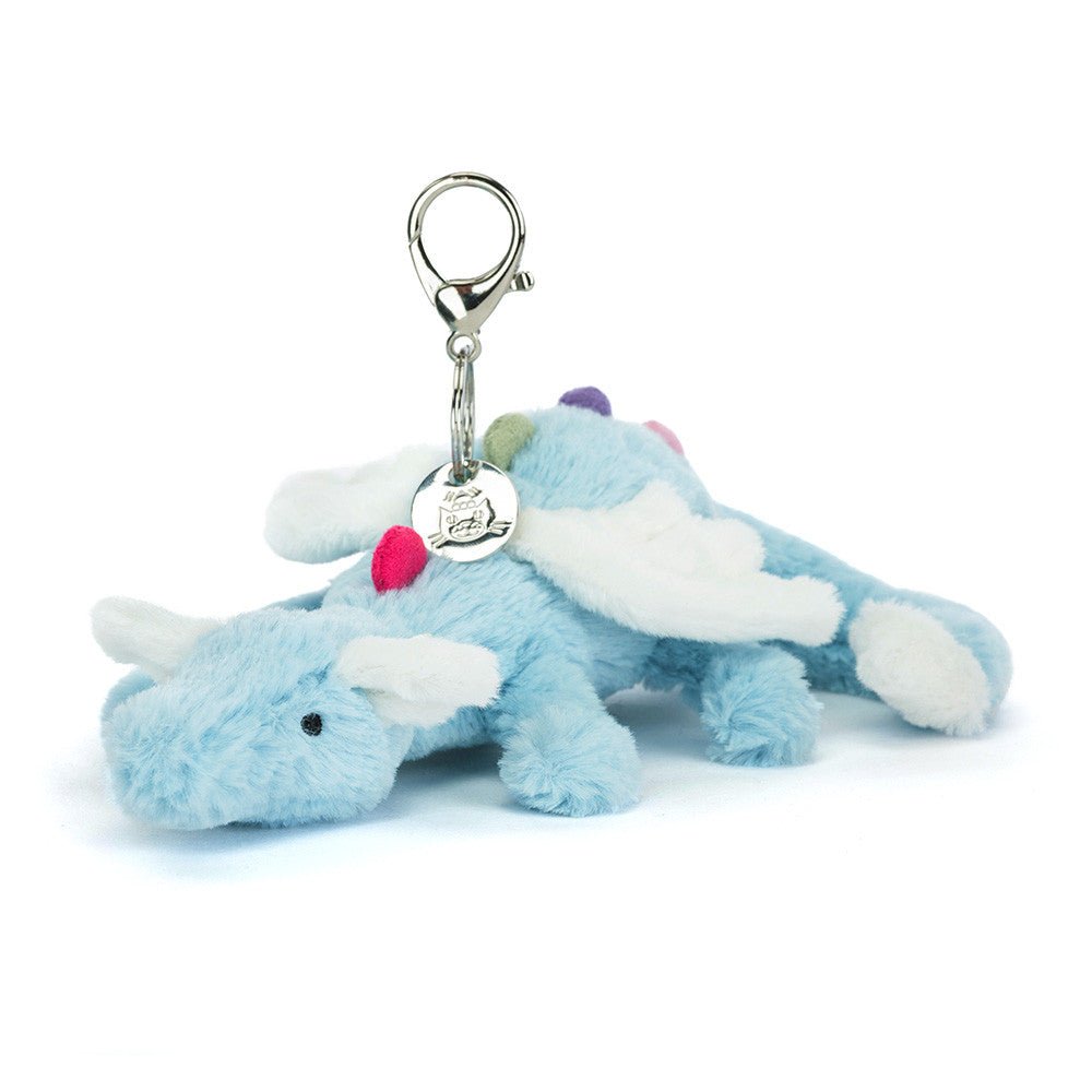 Jellycat Sky Dragon Bag Charm - Princess and the Pea Boutique