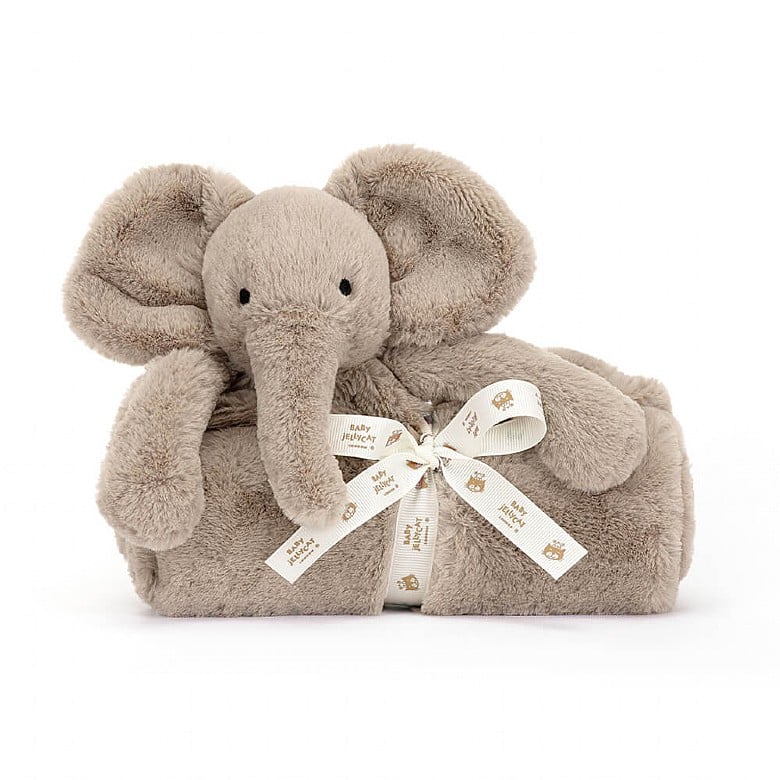 Jellycat Smudge Elephant Blankie - Princess and the Pea